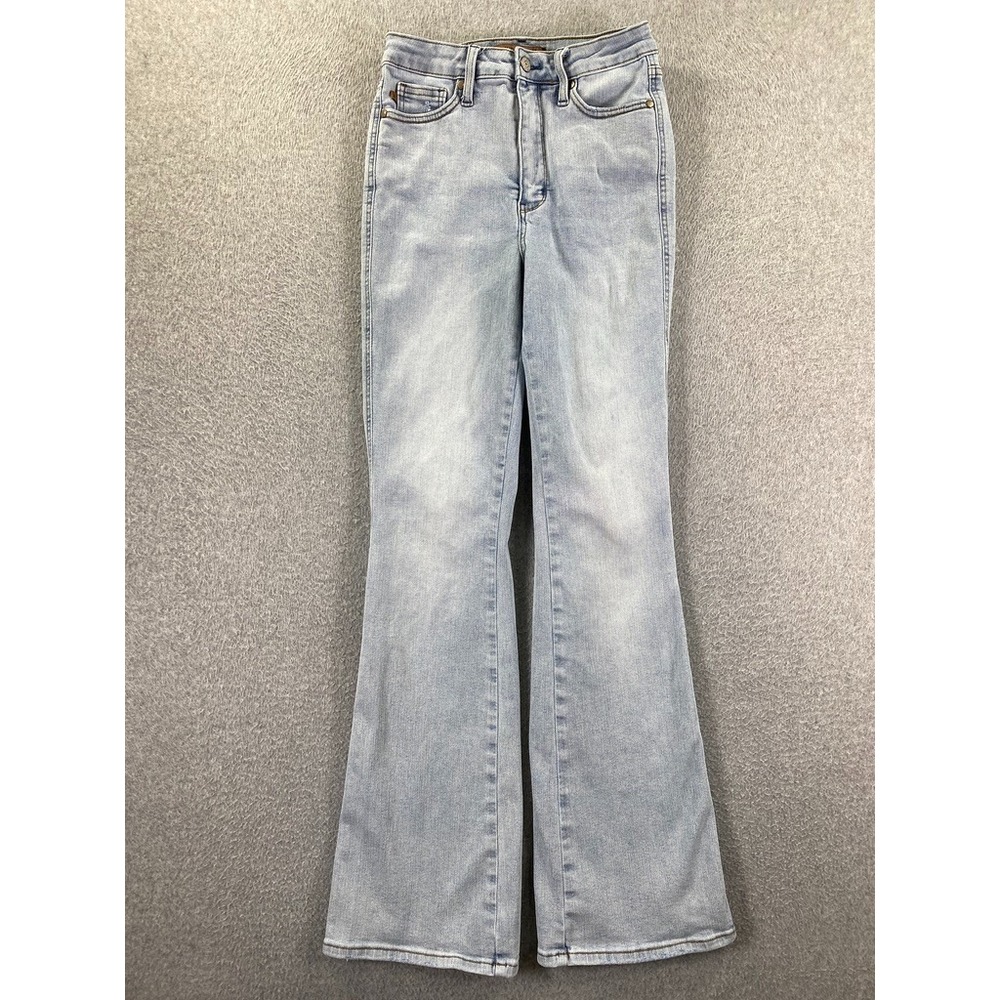 Judy Blue Light Wash Bootcut Jeans Size 3/26 Juniors Medium Rise Stretch Denim
